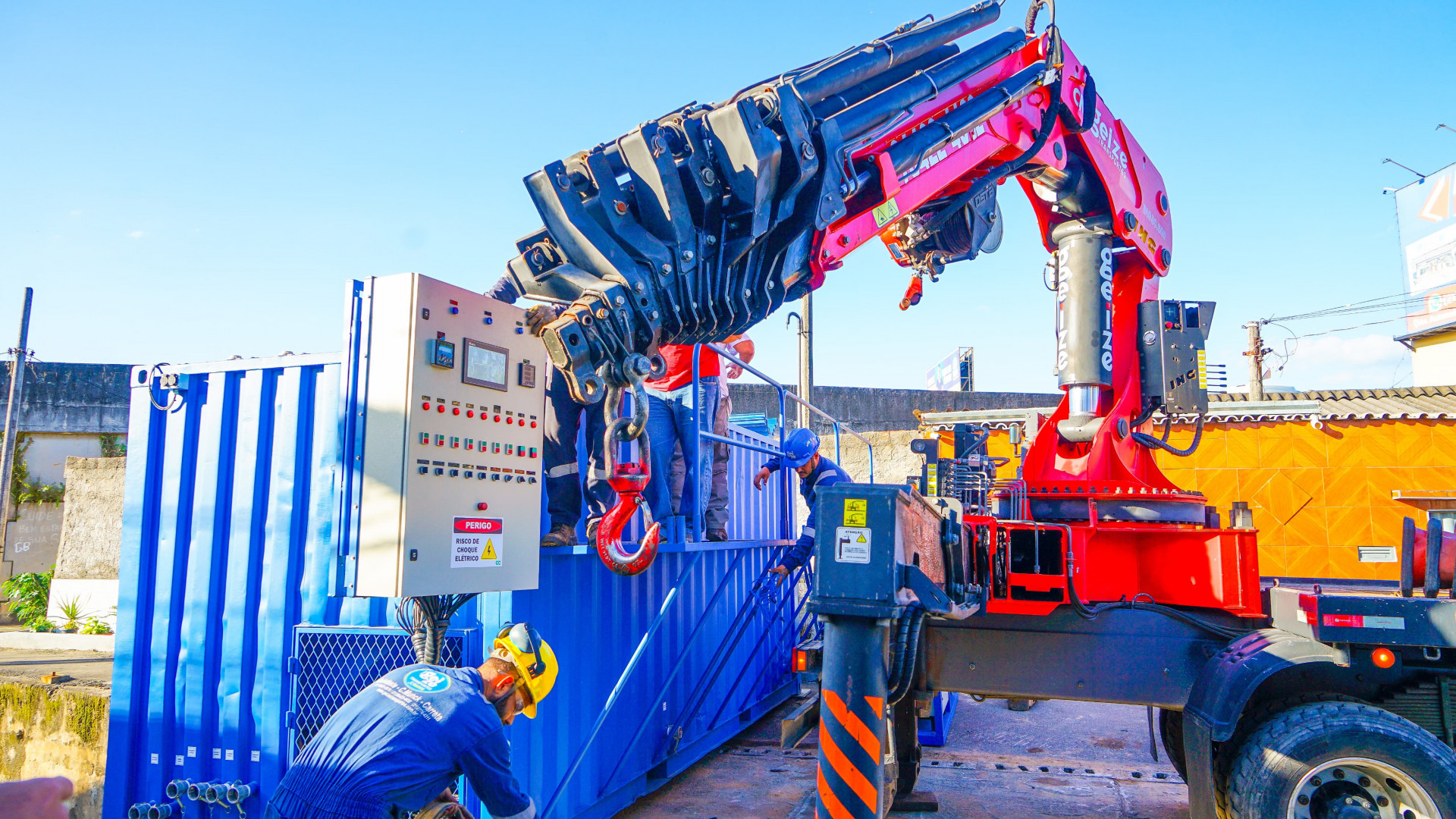 Equipamento &eacute; baseado em um m&eacute;todo inovador para tratamento de efluentes, sem compostos qu&iacute;micos - Gilberto Rocha/ PMSJM