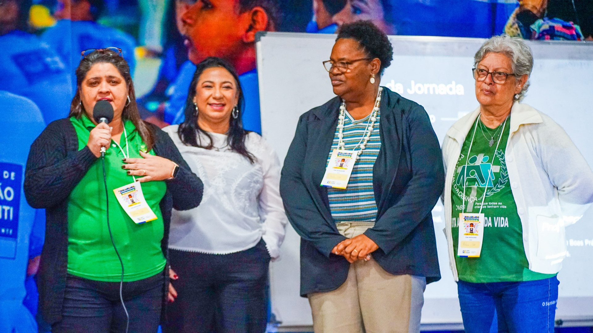 Jornada reuniu merendeiras e ajudantes de cozinha da rede municipal em um dia de troca e aprendizado  - Gilberto Rocha/ PMSJM