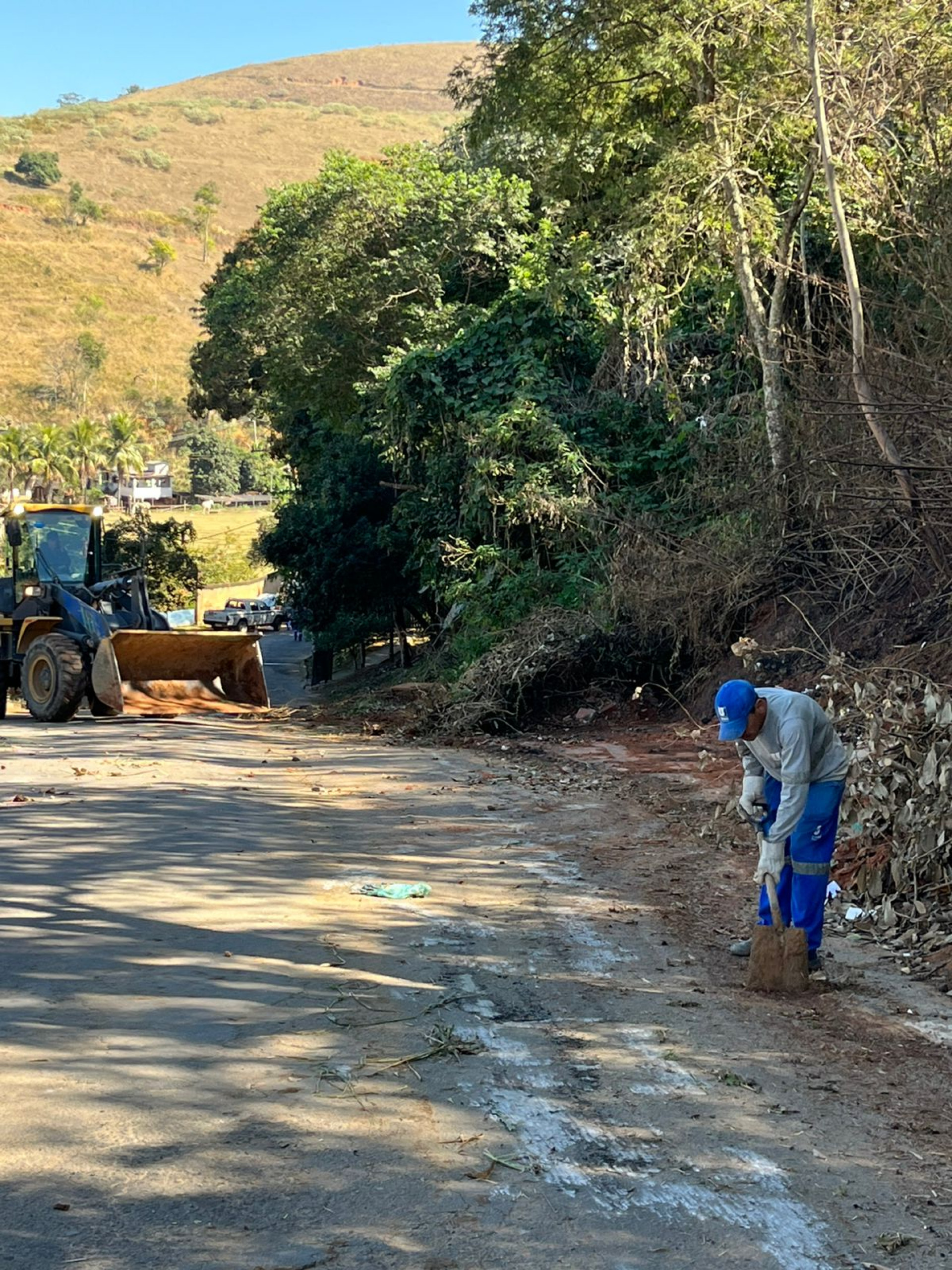 Secretaria de Serviços Públicos iniciou serviços no Santa Rosa