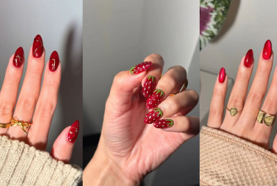 Unhas Morango do Amor: a tendência doce que virou febre nas mãos