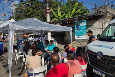 Águas do Rio leva atendimento itinerante a moradores de dois bairros de Maricá neste sábado
