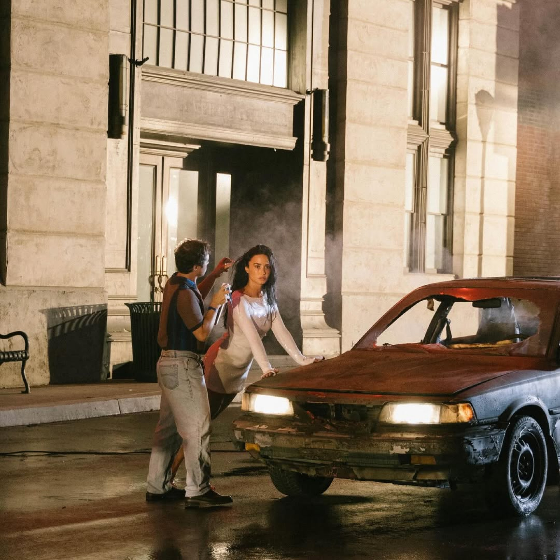 Demi Lovato mostra bastidores do audiovisual 'Fast' - Reprodução / Instagram