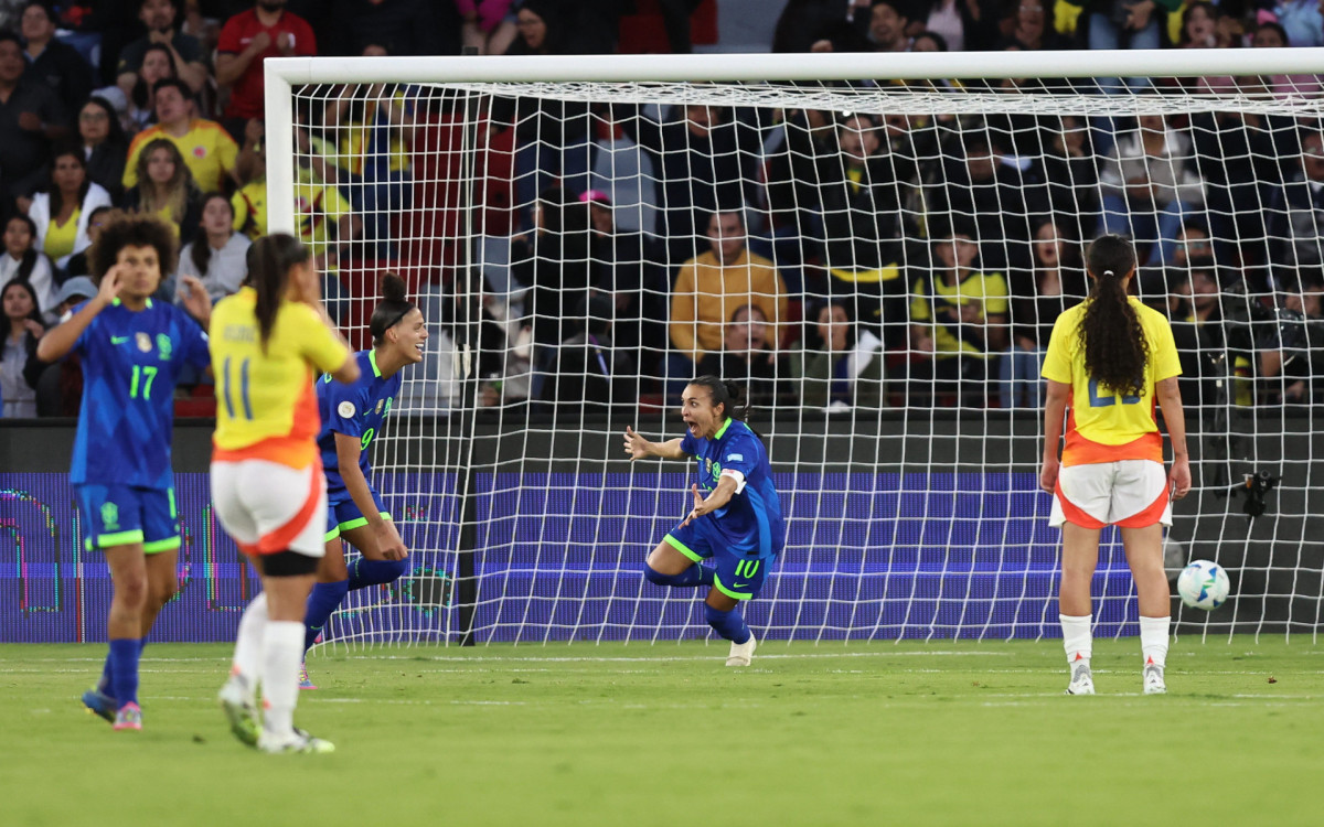 Marta marcou dois gols na final da Copa América 2025