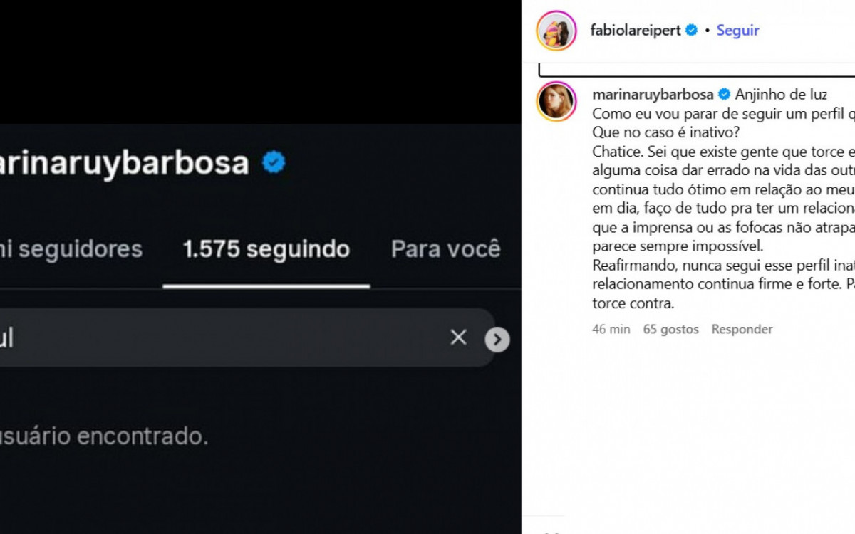 Marina Ruy Barbosa se manifesta sobre suposta crise em noivado