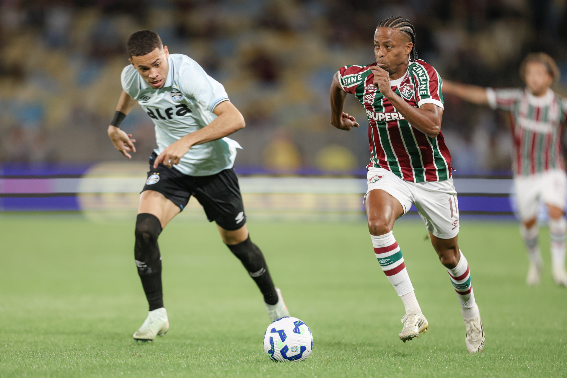 Rio de Janeiro, Brasil - 02/08/2025 - Maracanã -

Fluminense enfrenta o Grêmio esta noite no Maracanã pela 18ª rodada do Campeonato Brasileiro 2025. - MARCELO GONÇALVES/FLUMINENSE