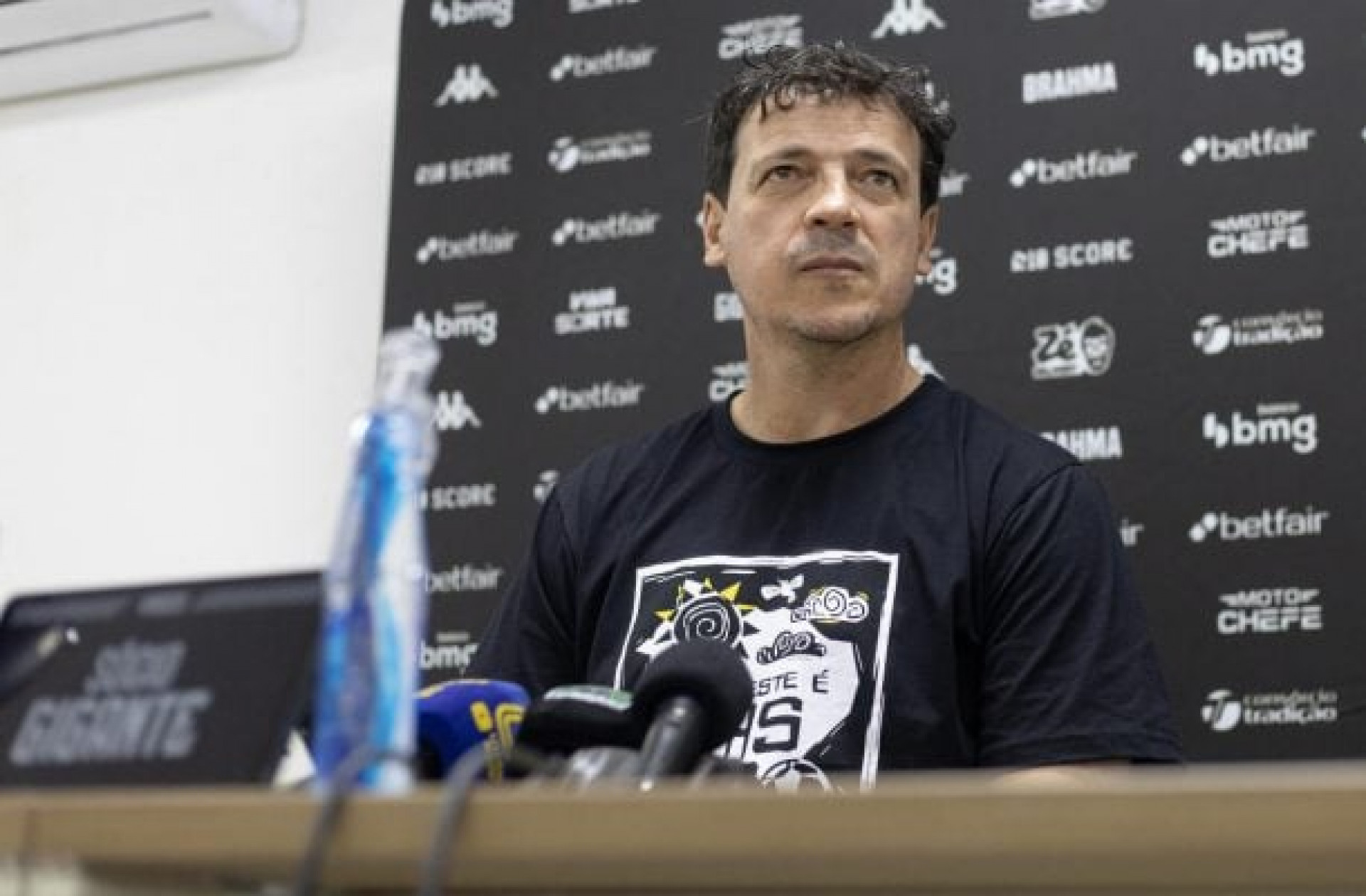 Diniz afirma que falhas foram cruciais para derrota do Vasco diante do Mirassol