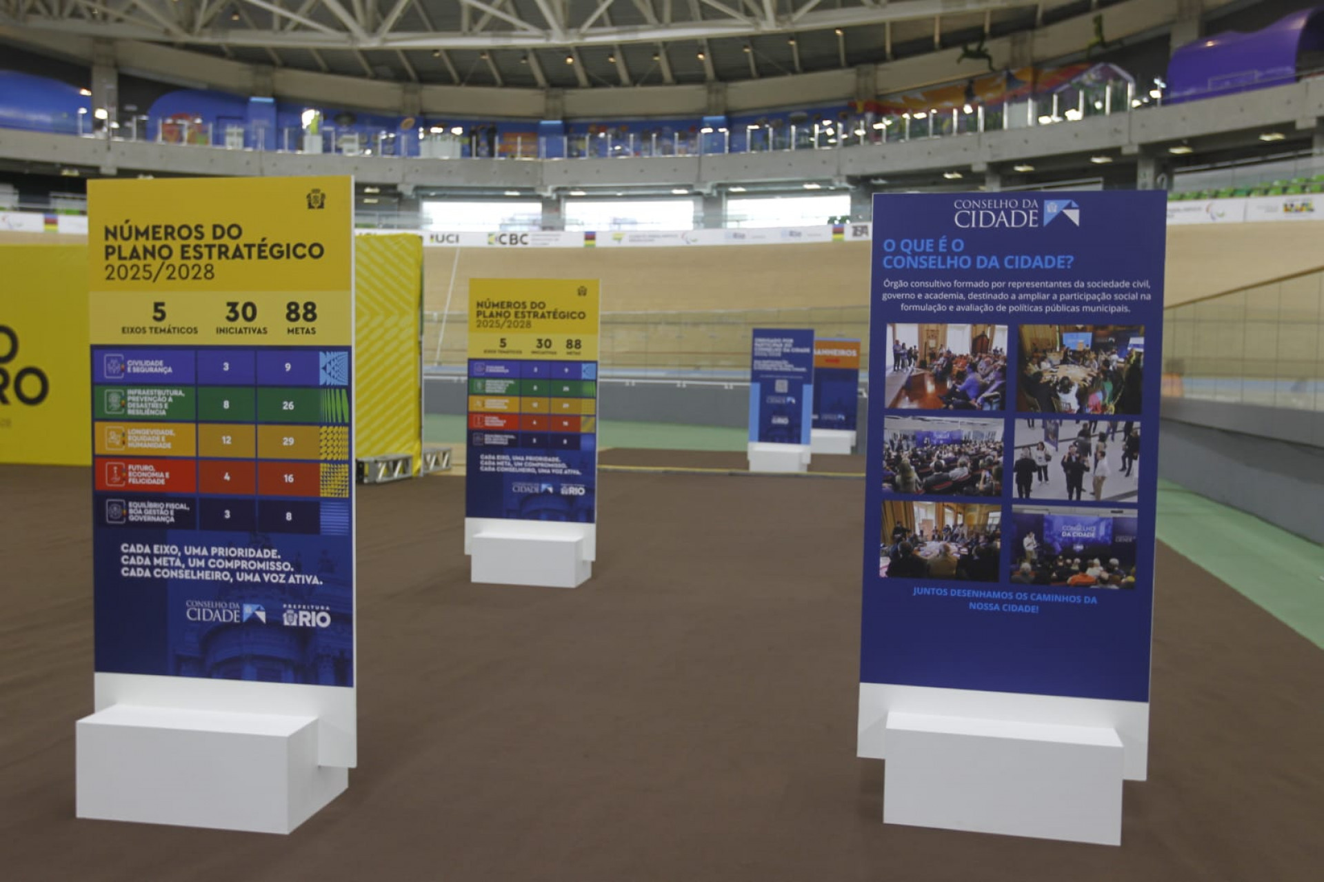 Apresentação do Plano Estratégico para os próximos quatro anos de gestão da cidade - Reginaldo Pimenta/Agência O Dia