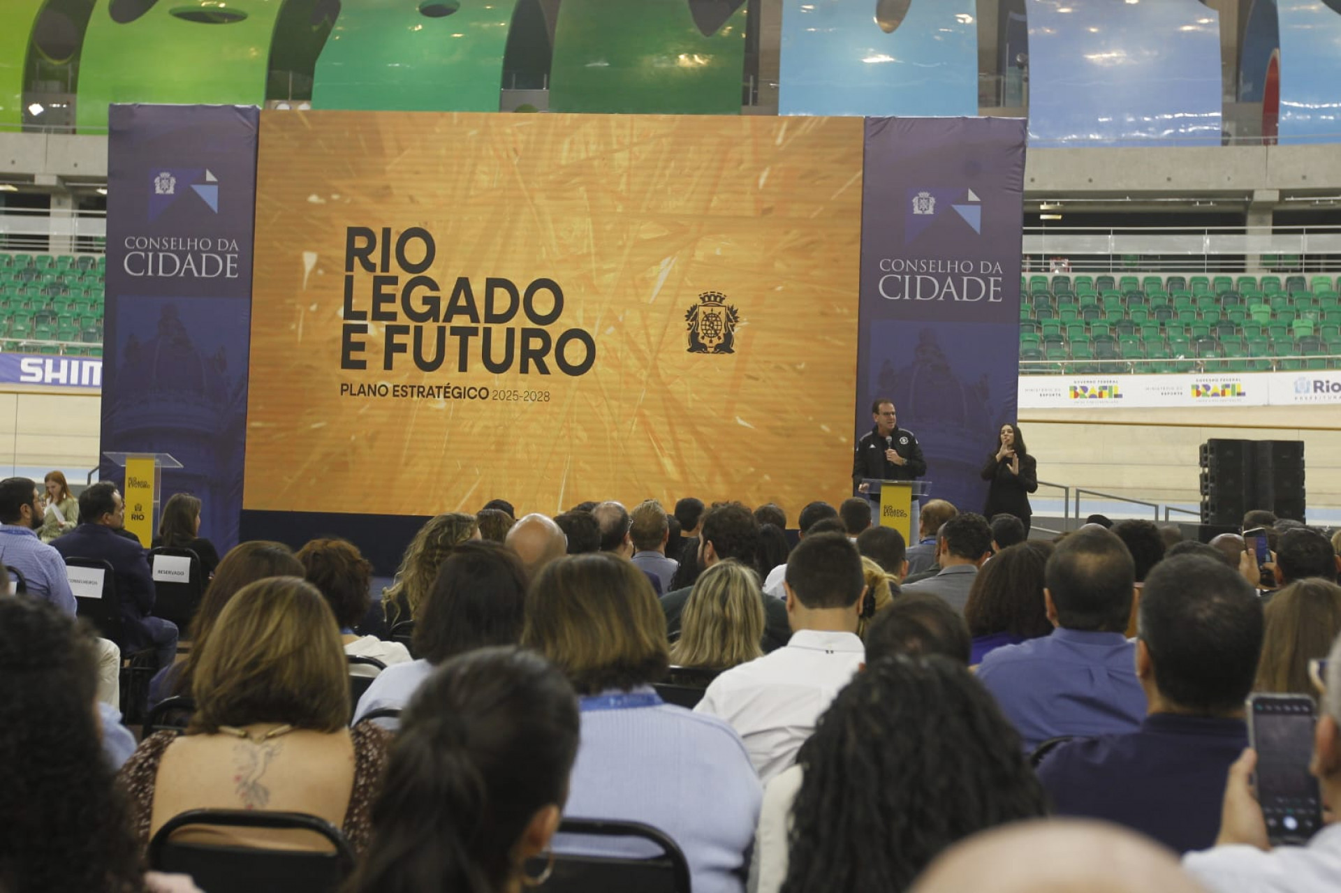 Apresentação do Plano Estratégico para os próximos quatro anos de gestão da cidade - Reginaldo Pimenta/Agência O Dia