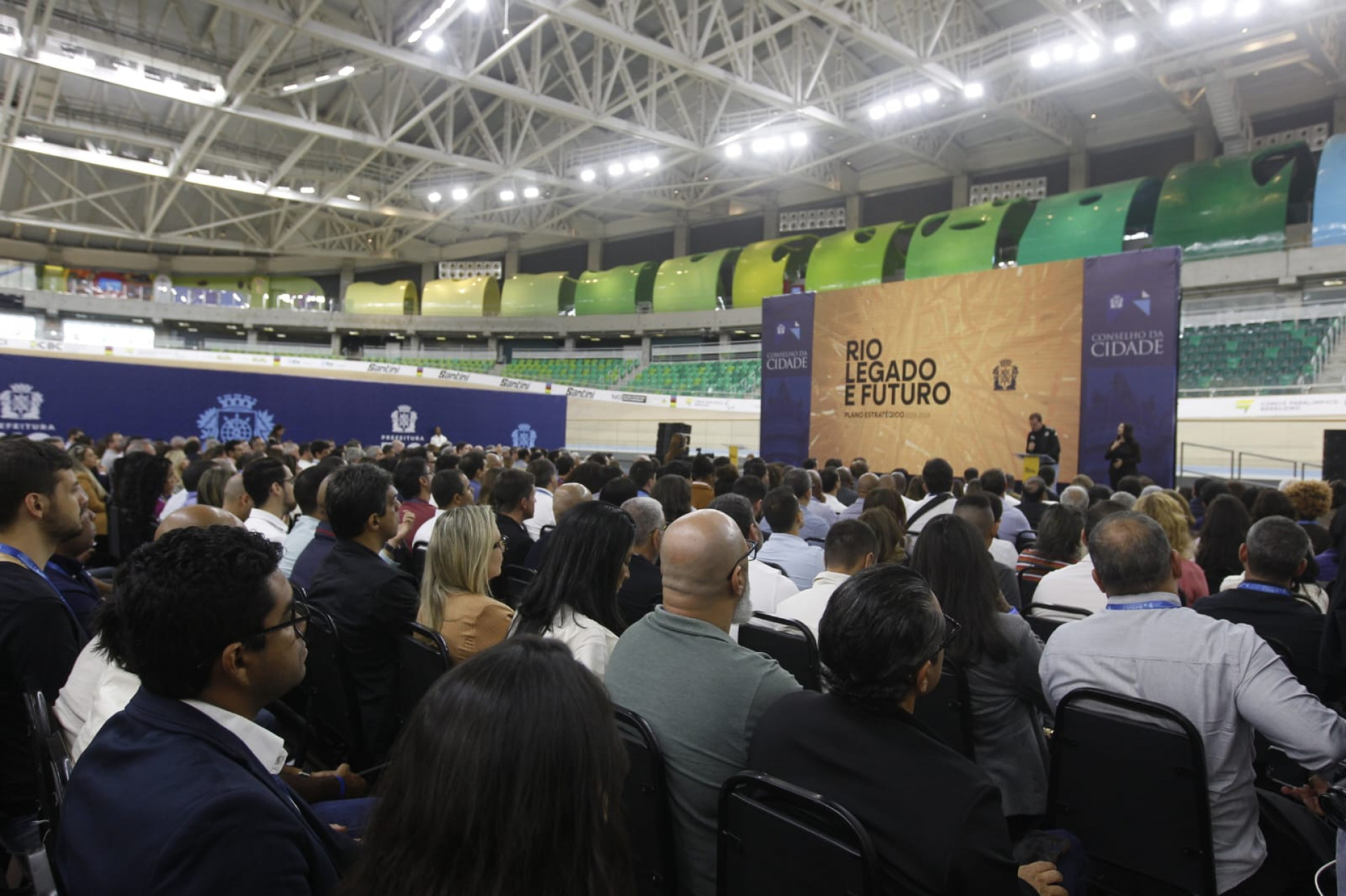 Apresentação do Plano Estratégico para os próximos quatro anos de gestão da cidade - Reginaldo Pimenta/Agência O Dia