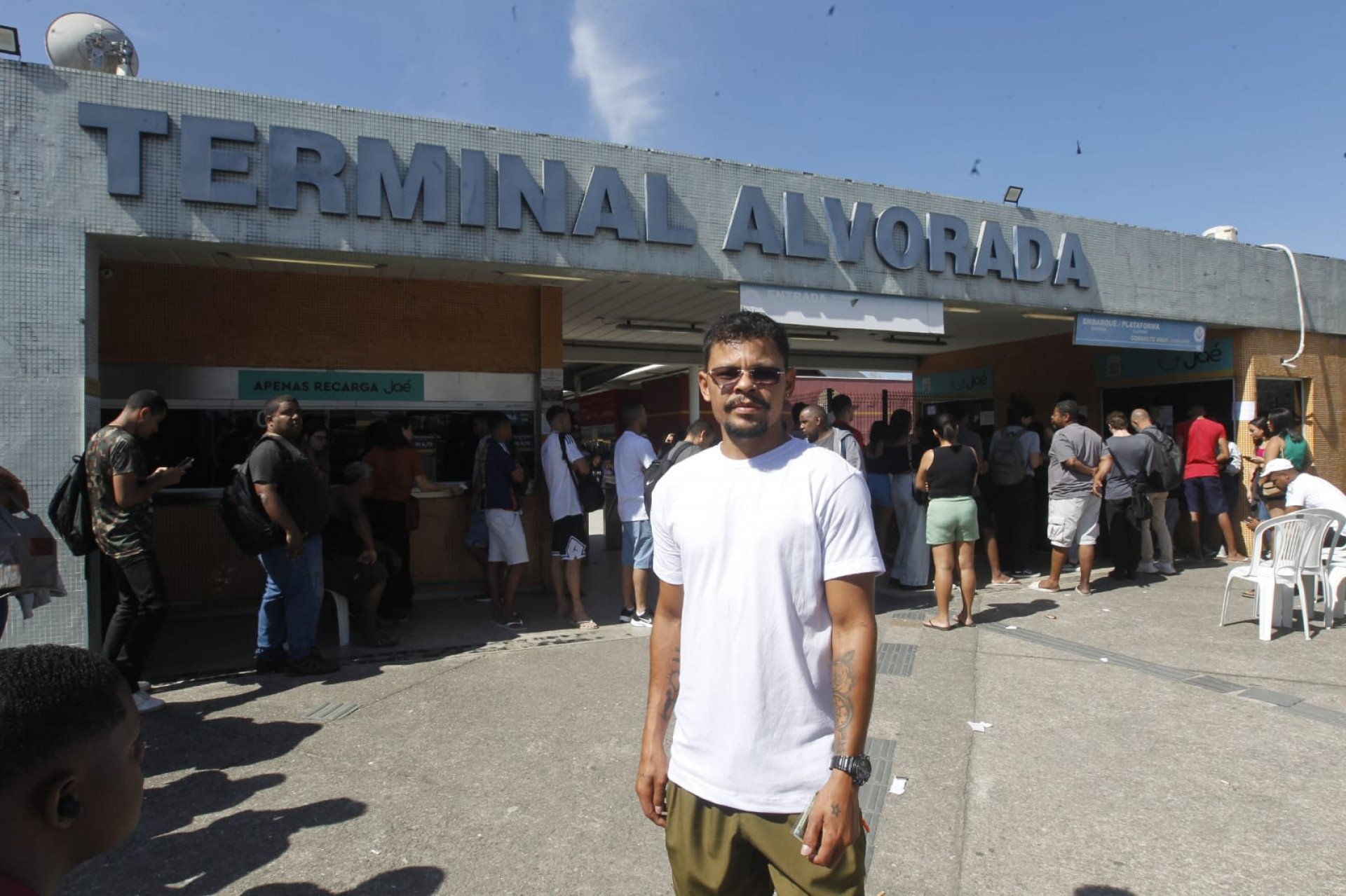 João Neto não teve problemas ao utilizar o cartão Jaé - Reginaldo Pimenta / Agência O Dia