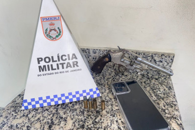 PM prende homem que atirou contra janela de companheira em Madureira