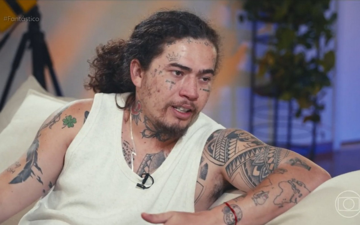 Whindersson Nunes durante entrevista ao 'Fantástico' - Reprodução de vídeo