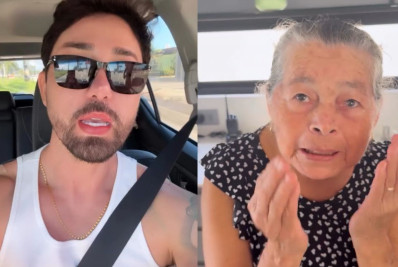 Rico Melquiades faz harmonização peniana e mostra resultado para a avó