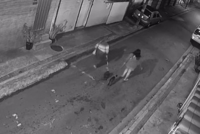 Vídeo: imagens mostram mulheres abandonando cadelas em rua da Pavuna