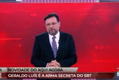 SBT surpreende e escala Geraldo Luís para o 'Aqui Agora'