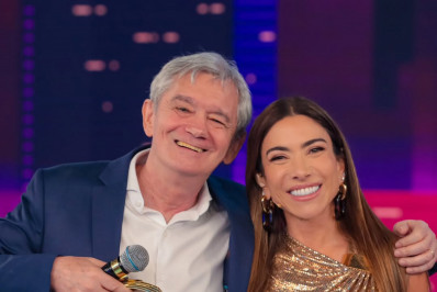 Serginho Groisman grava participação no especial de aniversário do SBT