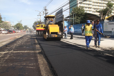 Trecho 4 do MUVI recebe mais uma etapa de pavimentação