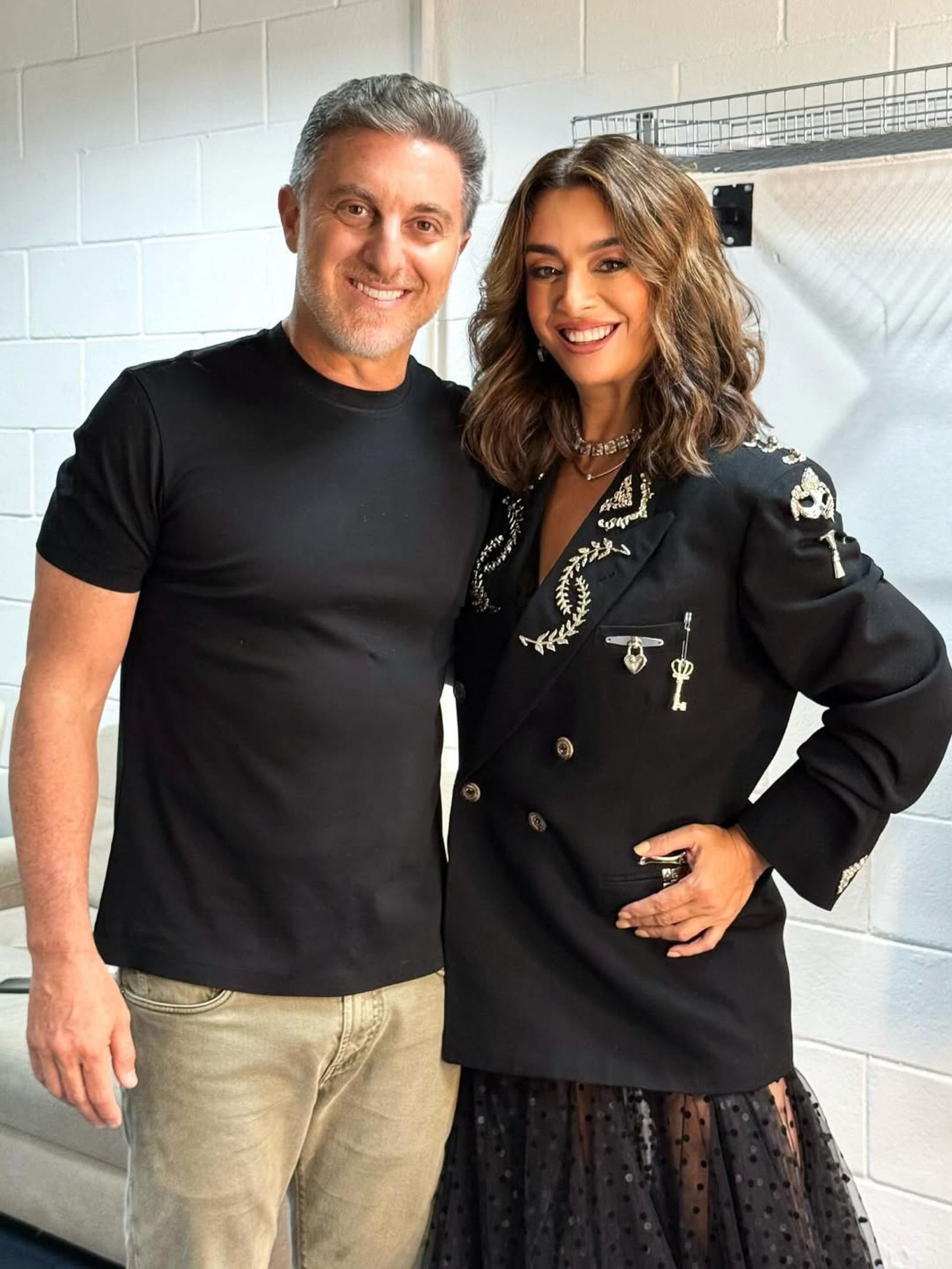 Luciano Huck e Catia Fonseca - Reprodução/Instagram