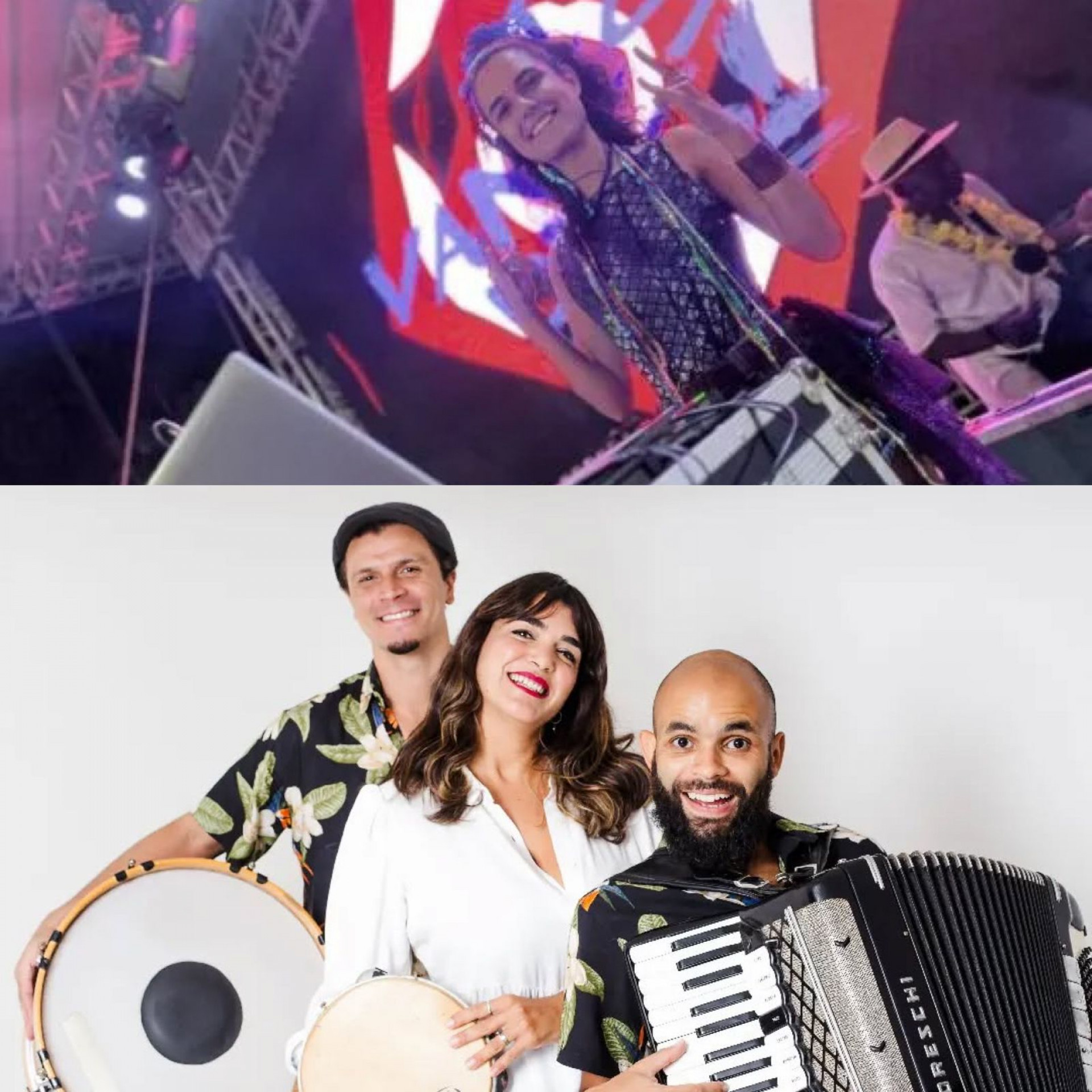 Trio de Forró Massambaba e da DJ Vanessa Dias