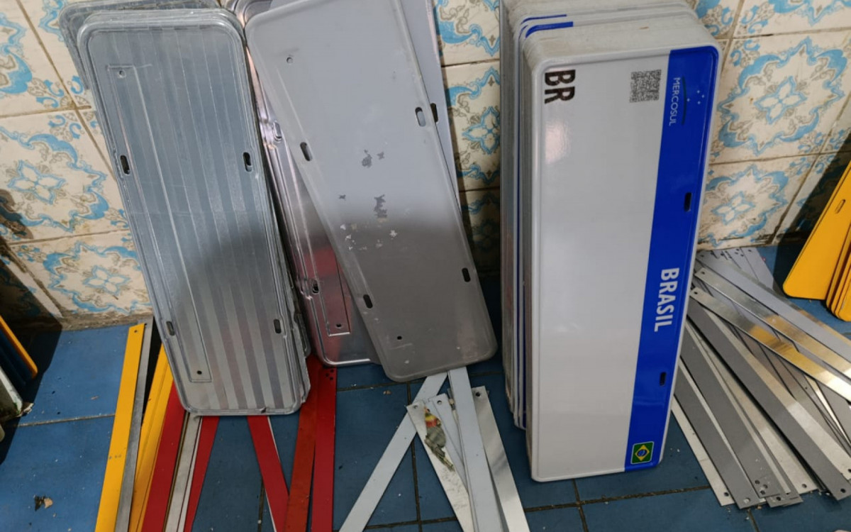 Os agentes da 40ª DP (Honório Gurgel) chegaram até o endereço após denúncia  - Reprodução / Polícia Civil do Estado do Rio de Janeiro