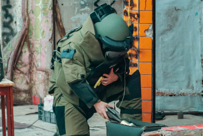 Esquadrão Antibomba apreende artefato explosivo no Quitungo