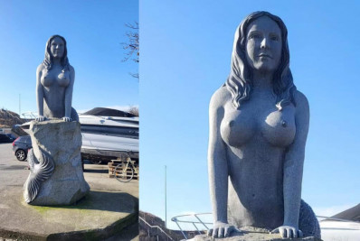 Dinamarca quer retirar estátua de sereia considerada 'pornográfica' de Copenhague