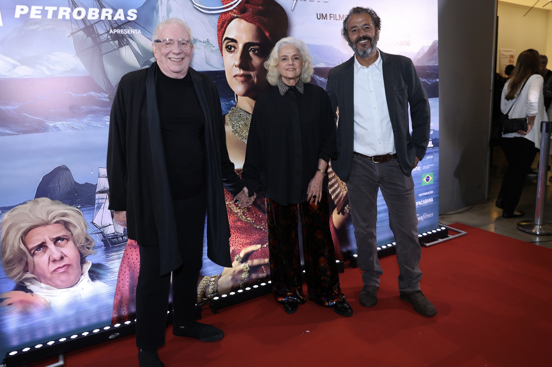 Marco Nanini, Marieta Severo e Marcos Palmeira - Roberto Filho / Brazil News