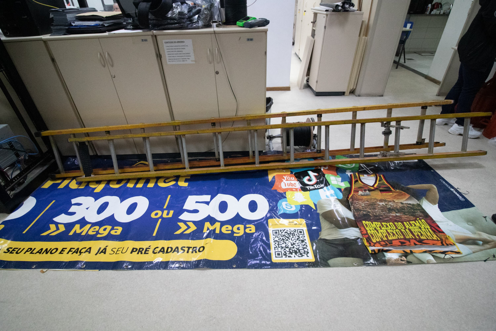 Material apreendido em operação contra empresas de internet foi encaminhada à Cidade da Polícia - Érica Martin/Agência O DIA