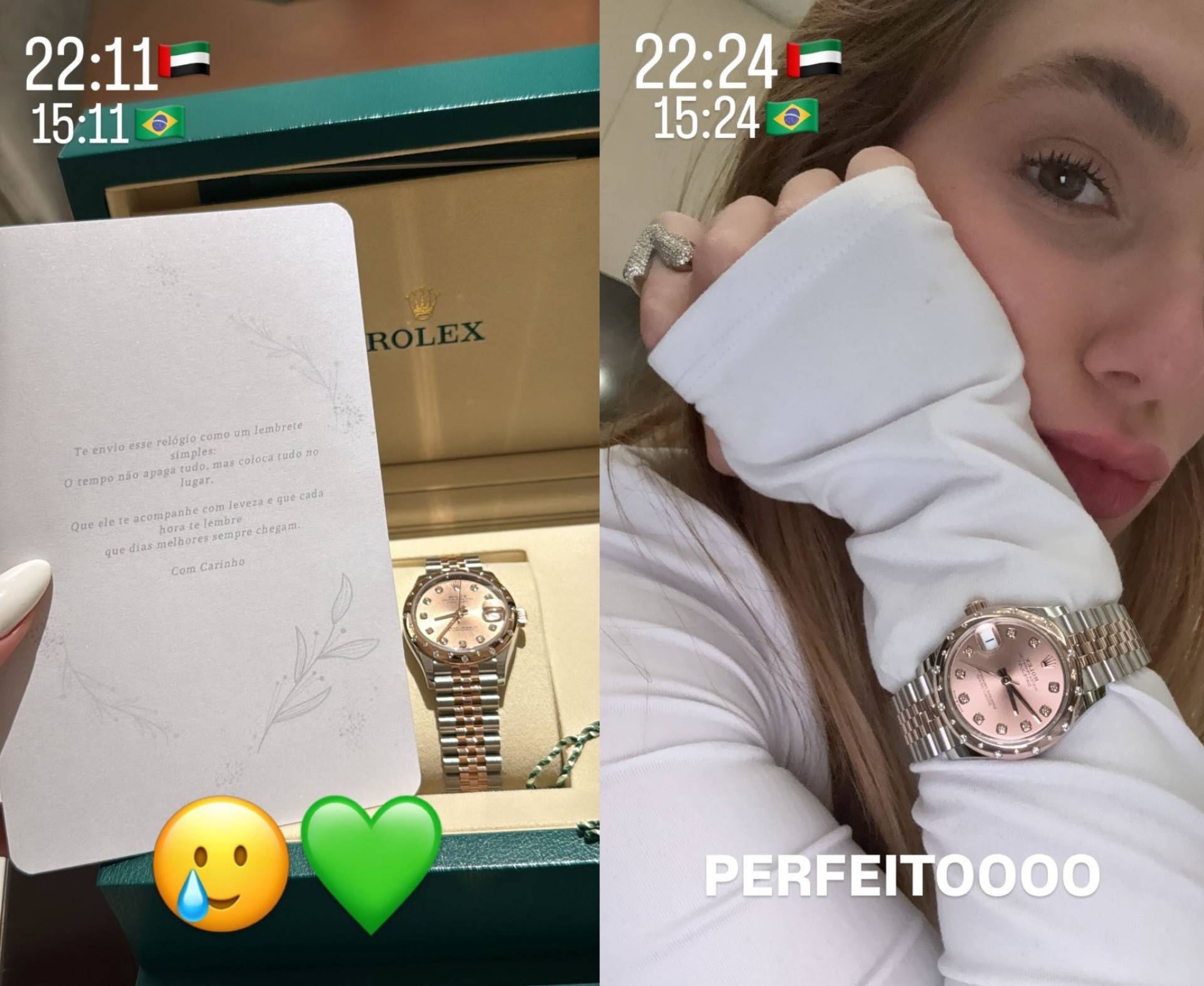 Virginia Fonseca exibiu relógio que ganhou de pessoa misteriosa  - Reprodução/Instagram 