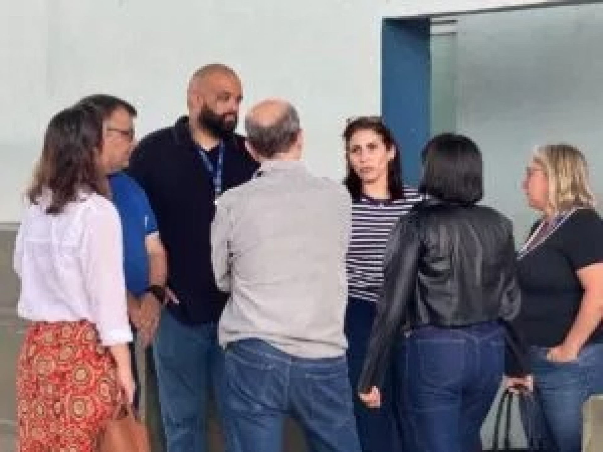 Prefeito Fábio do Pastel e representantes da Firjan SENAI SESI  - Ascom