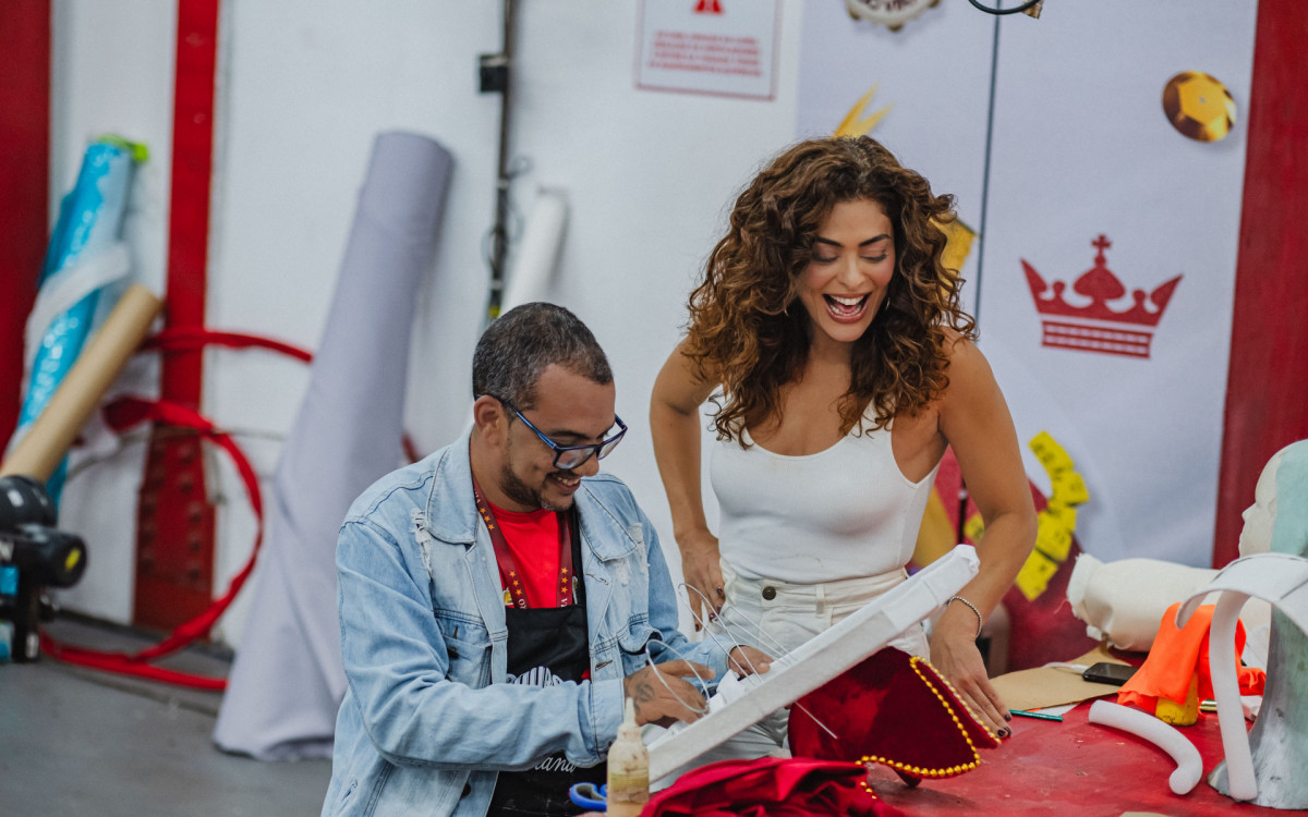 Juliana Paes na Unidos do Viradouro