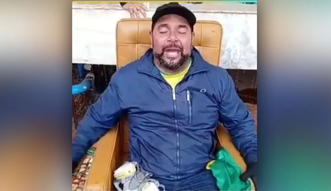 STF condena homem que sentou na cadeira de Moraes durante 8 de janeiro