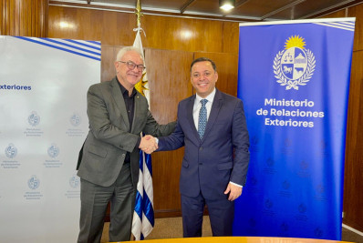 Rodrigo Neves se reúne com ministro das Relações Exteriores do Uruguai