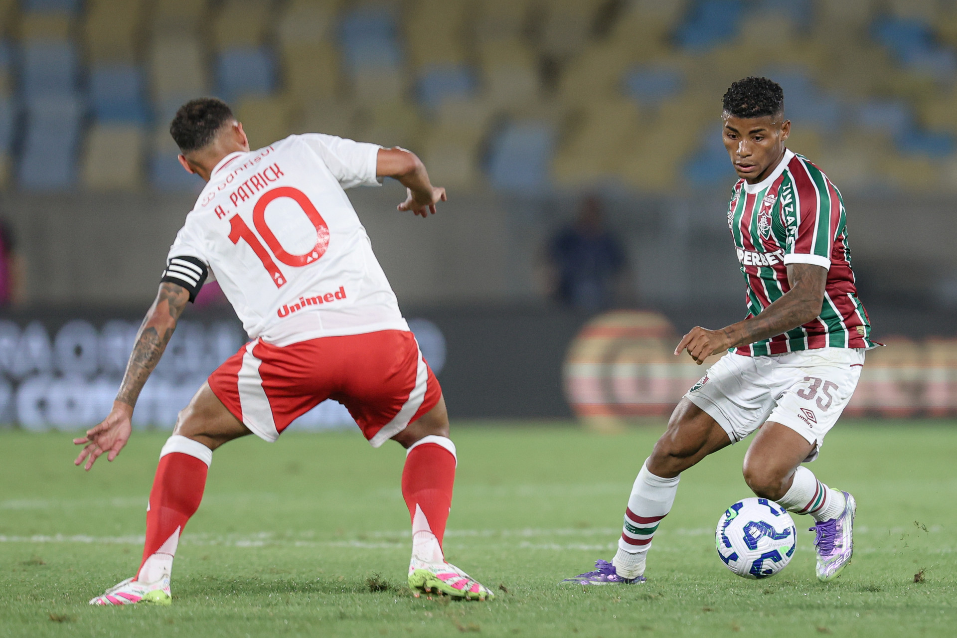 Rio de Janeiro, Brasil - 06/08/2025 - Maracanã -
Fluminense enfrenta o Internacional esta noite no Maracanã pela partida da Volta, das oitavas de finais da Copa do Brasil 2025. - MARCELO GONÇALVES/FLUMINENSE