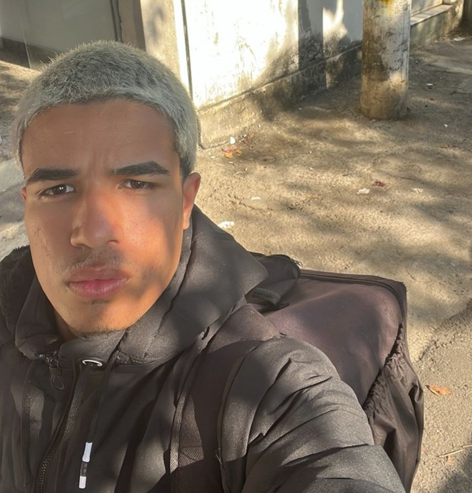 Matheus Gomes atua como entregador desde 2023 - Arquivo Pessoal