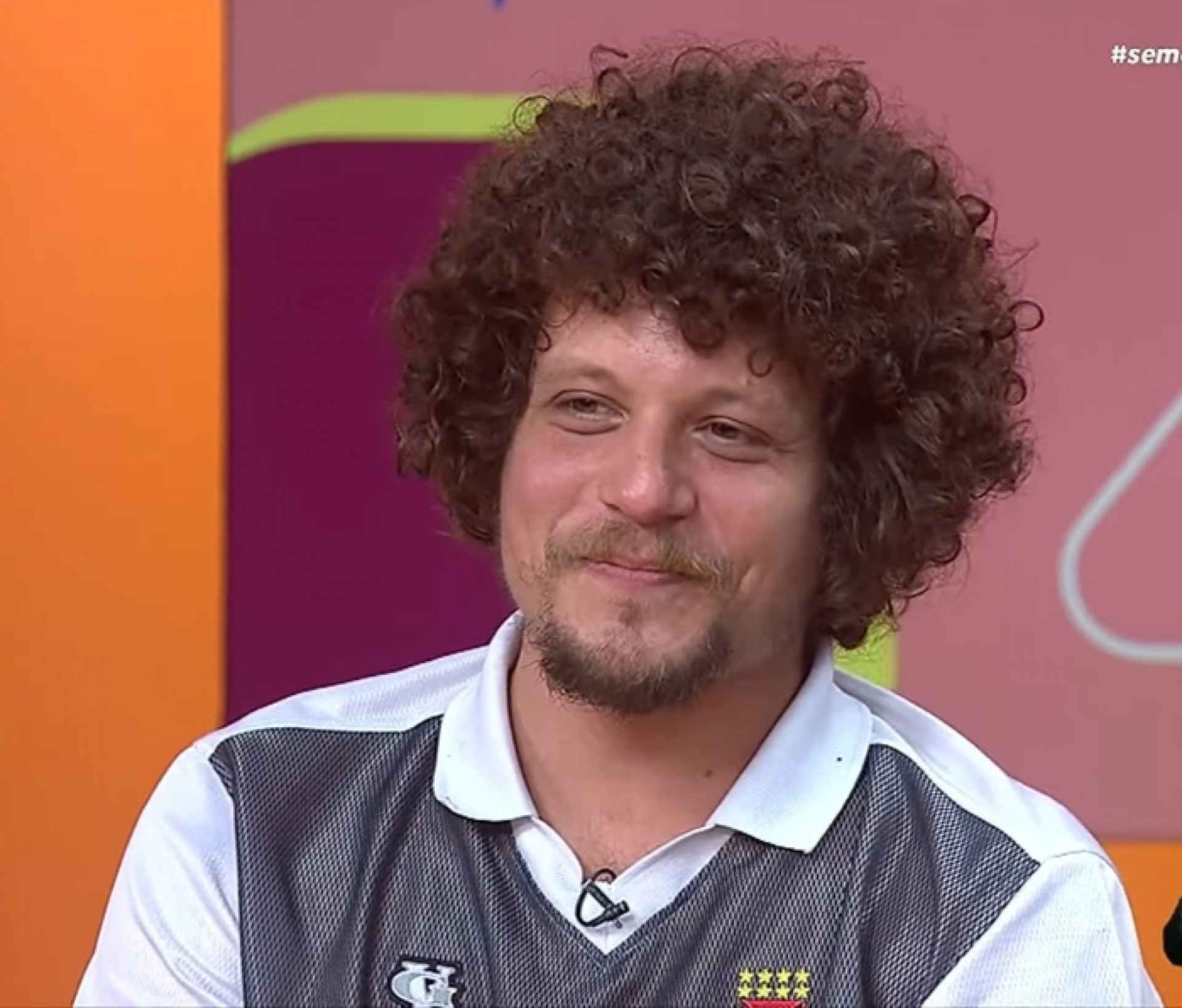 Chico Chico durante o 'Sem Censura' - Reprodução de vídeo