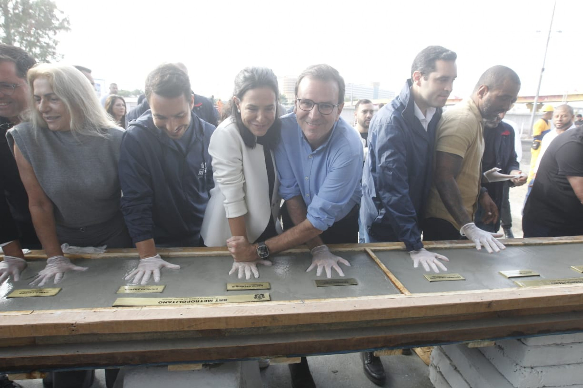 Cerimônia contou com presença de autoridades da prefeitura - Reginaldo Pimenta / Agência O Dia