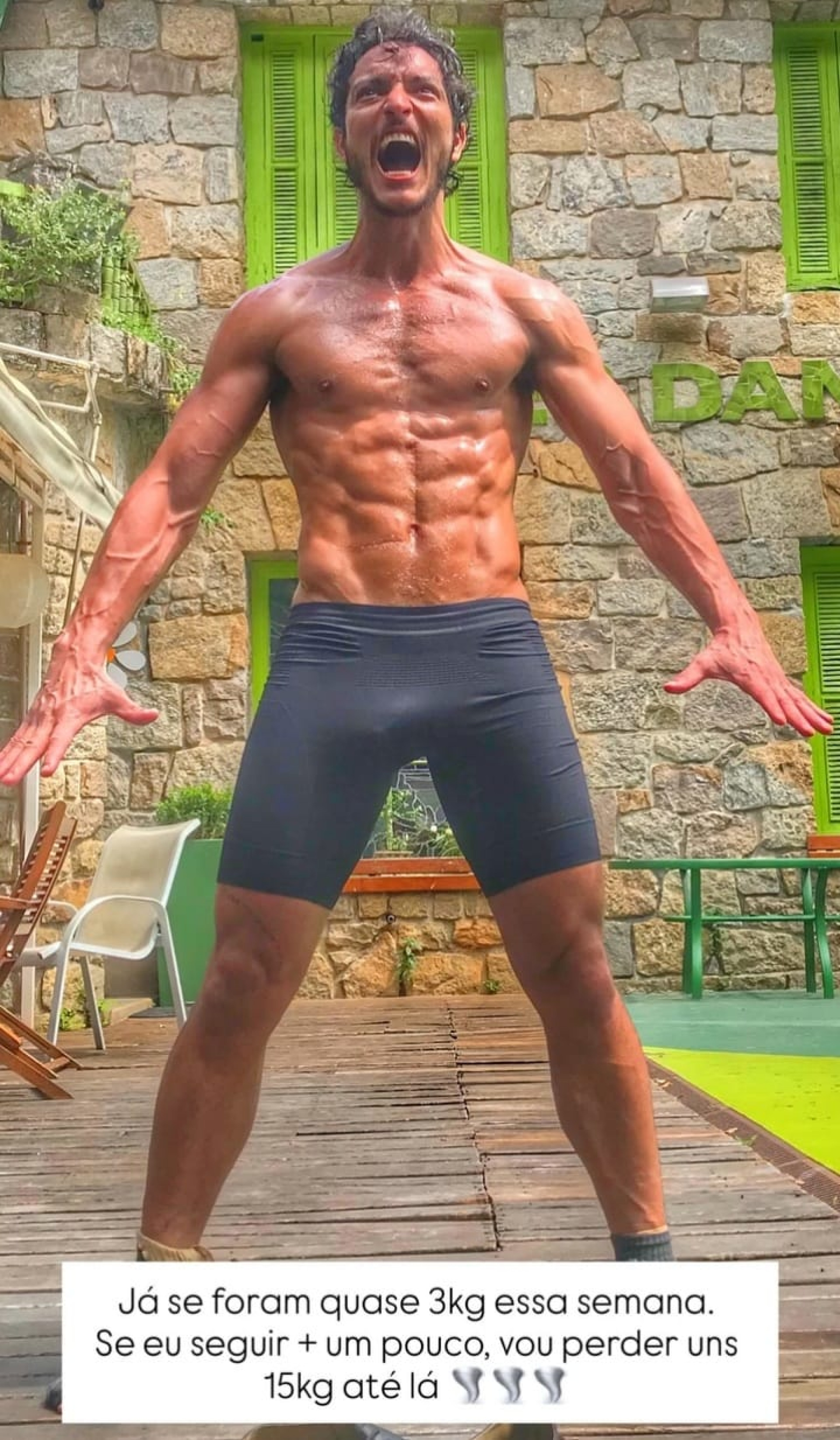 Allan Souza Lima mostrou abdômen trincado - Reprodução/Instagram