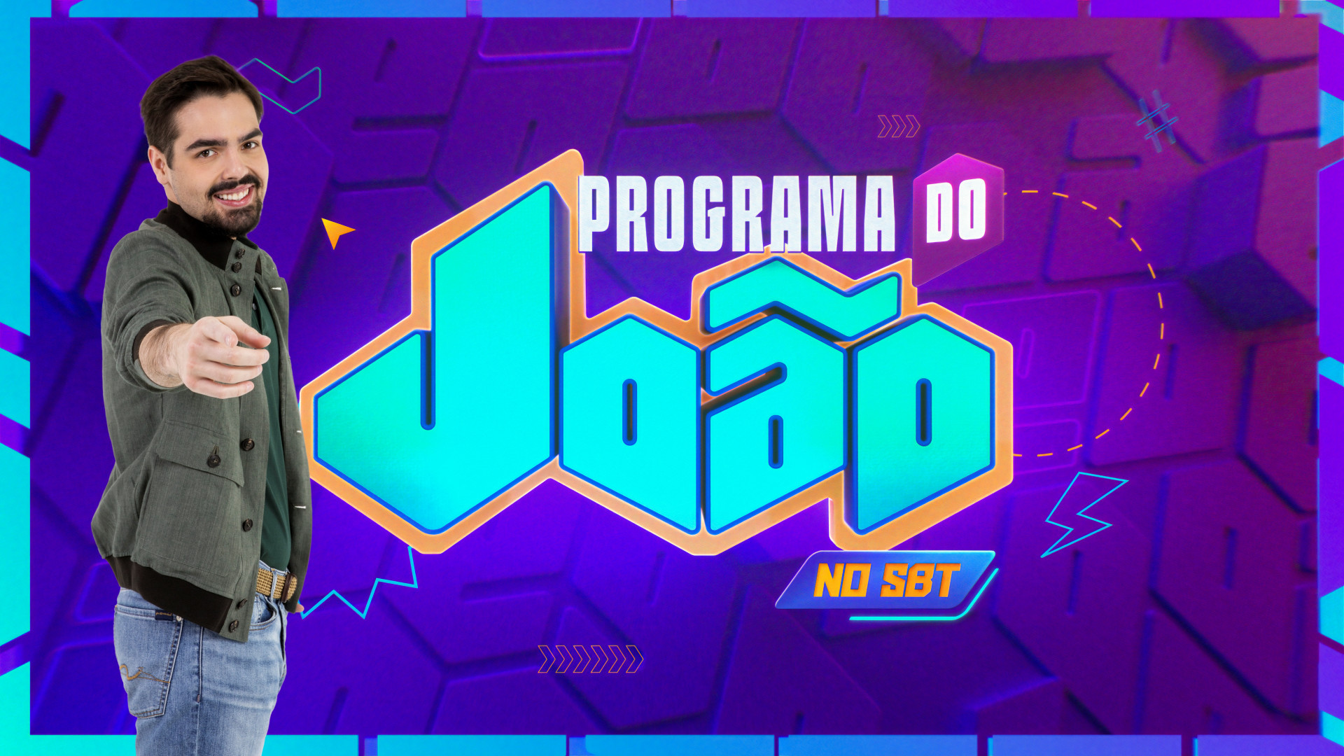 João Silva é o apresentador do 'Programa do João' - Rogerio Pallatta / SBT