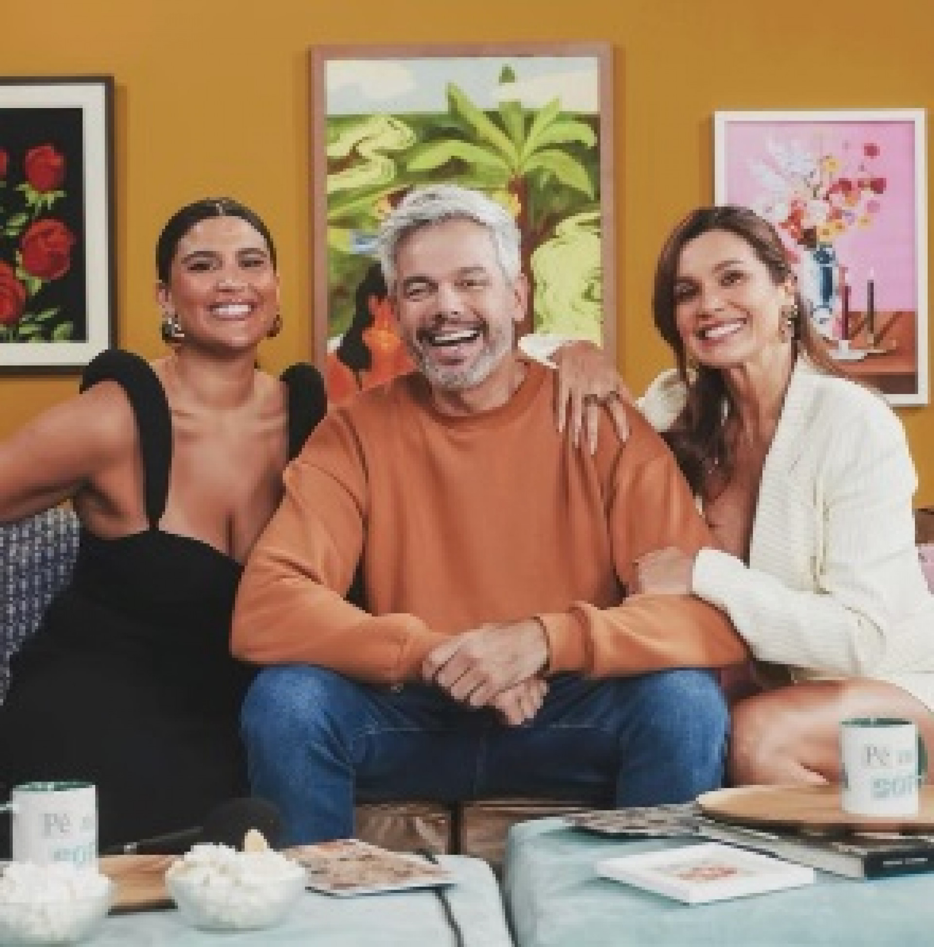 Otaviano Costa participou de podcast com Giulia Costa e Flávia Alessandra - Reprodução/Instagram