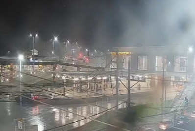 Vídeos: chuva forte atinge o Rio no início da noite