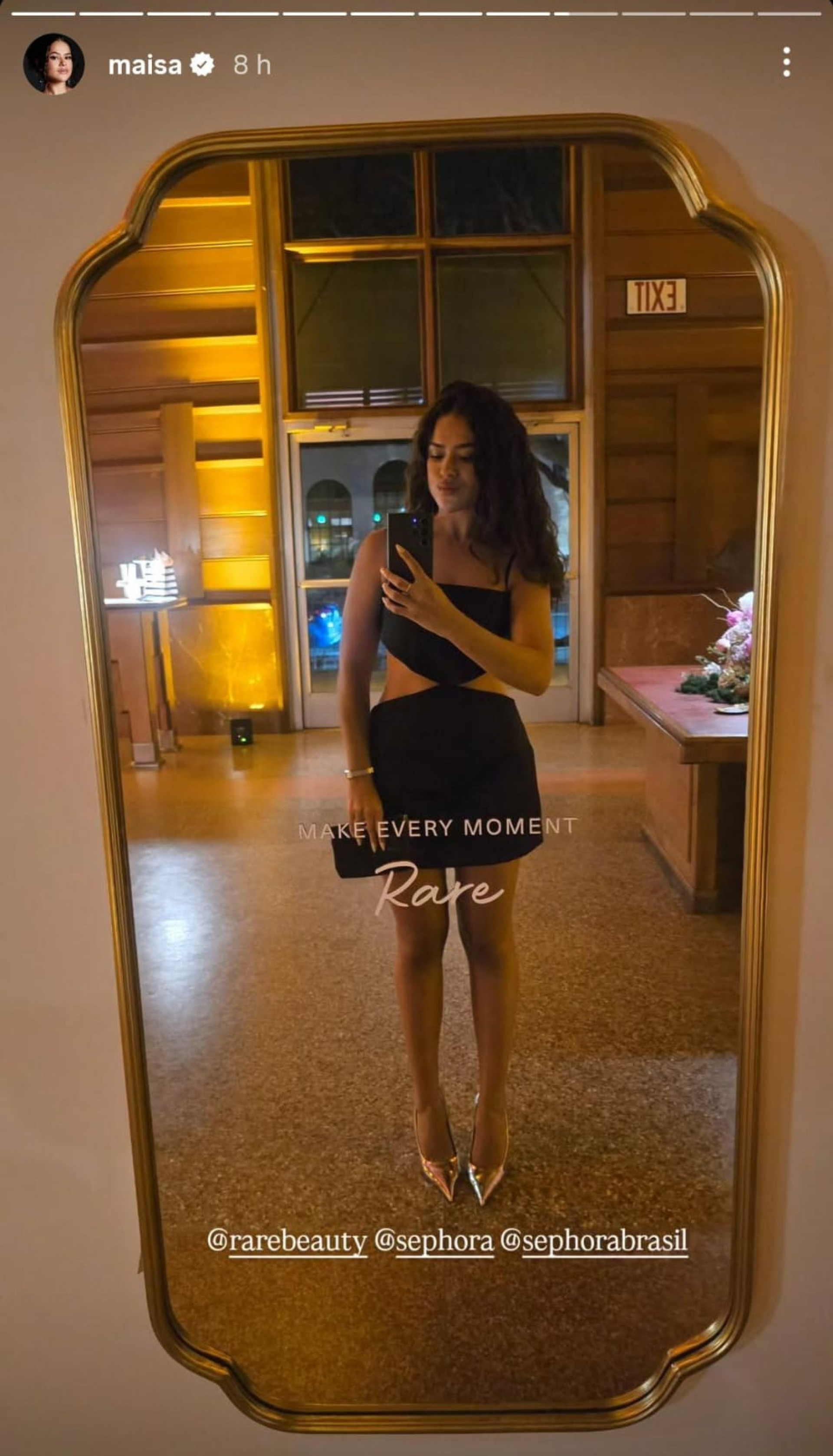 Maisa recebe convite para evento da marca de Selena Gomes - Reprodução / Instagram