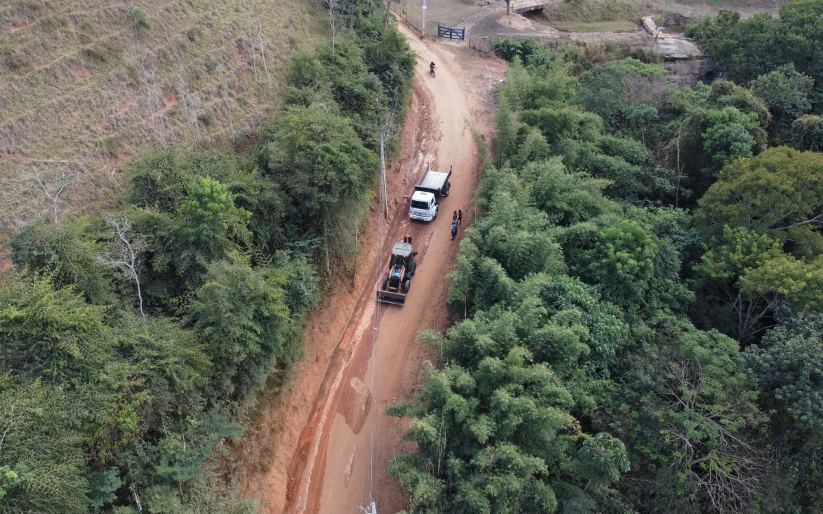 Melhorias em estradas de Três Rios