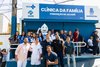 Primeira Clínica da Família é inaugurada em Conceição de Jacareí