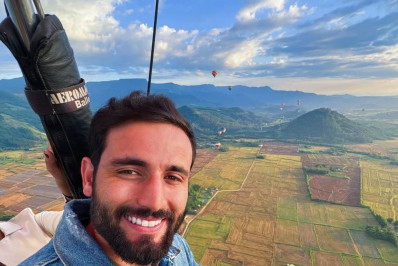 Ex-BBB Matteus Amaral mostra resultado de plástica no nariz