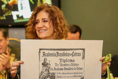 Míriam Leitão toma posse na Academia Brasileira de Letras