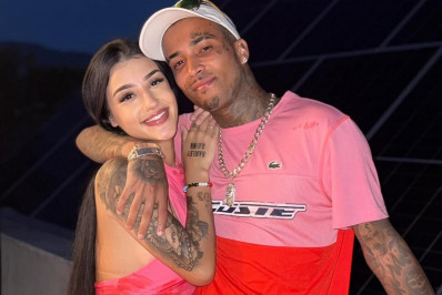 Bia Miranda oficializa volta com Gato Preto e surge em clima de romance