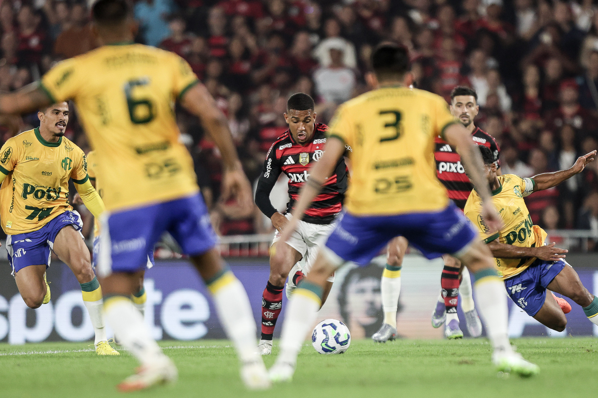 Flamengo e Mirassol se enfrentaram no Maracanã - Gilvan de Souza/Flamengo