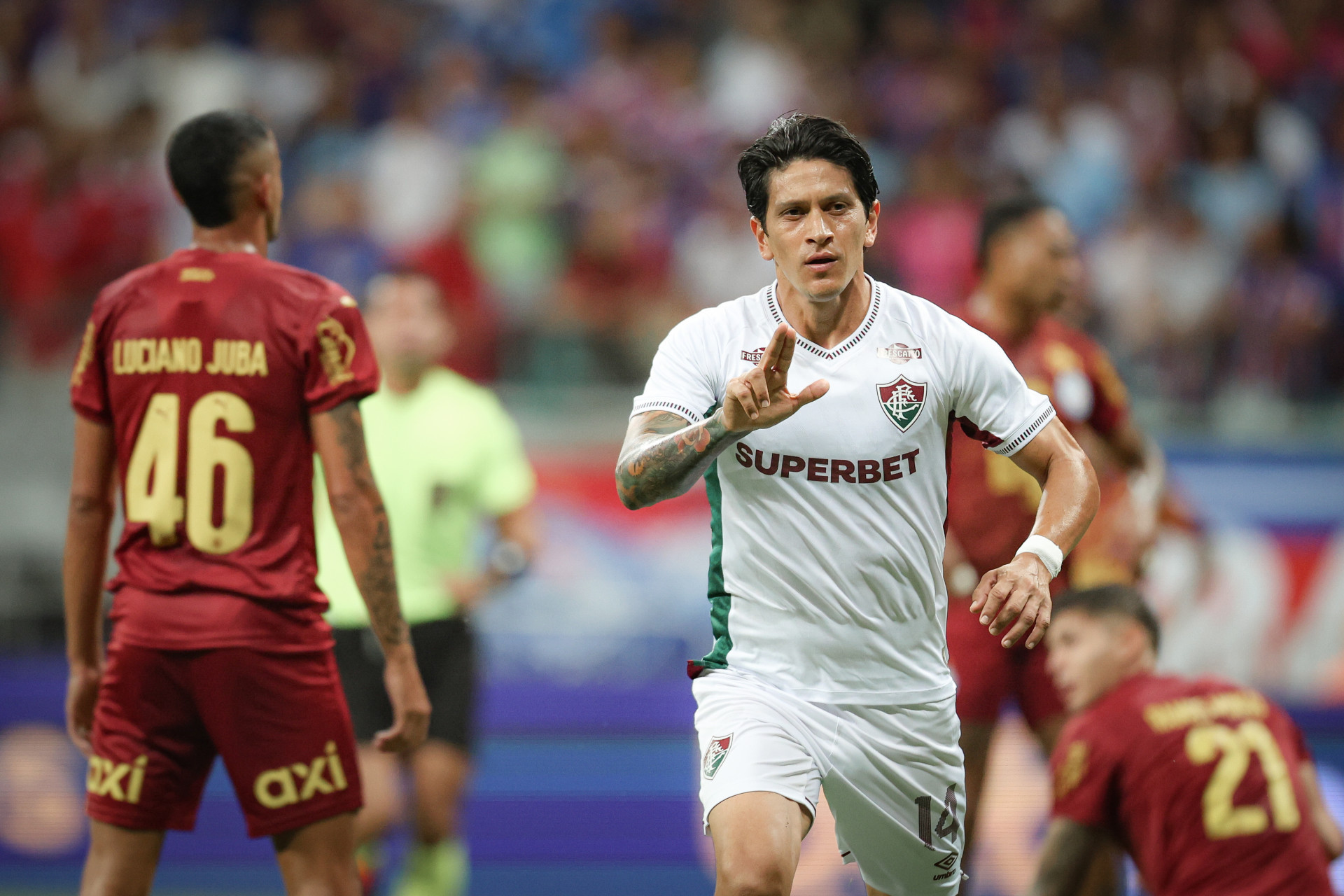 Fluminense enfrentou o Bahia em Salvador - Marcelo Gonçalves/ Fluminense FC