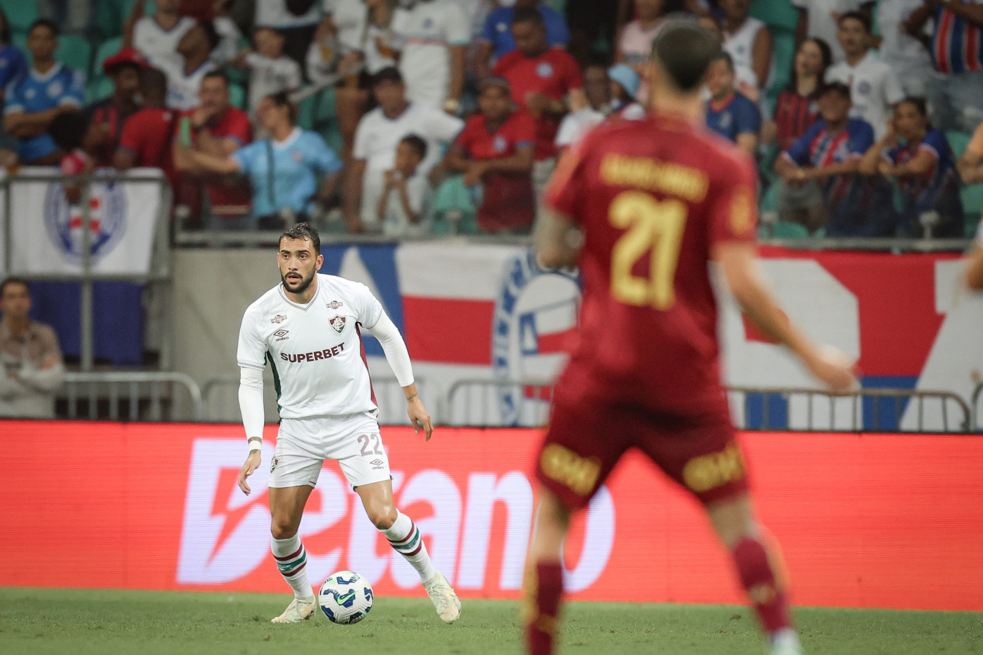 Fluminense enfrentou o Bahia em Salvador - Marcelo Gonçalves/ Fluminense FC